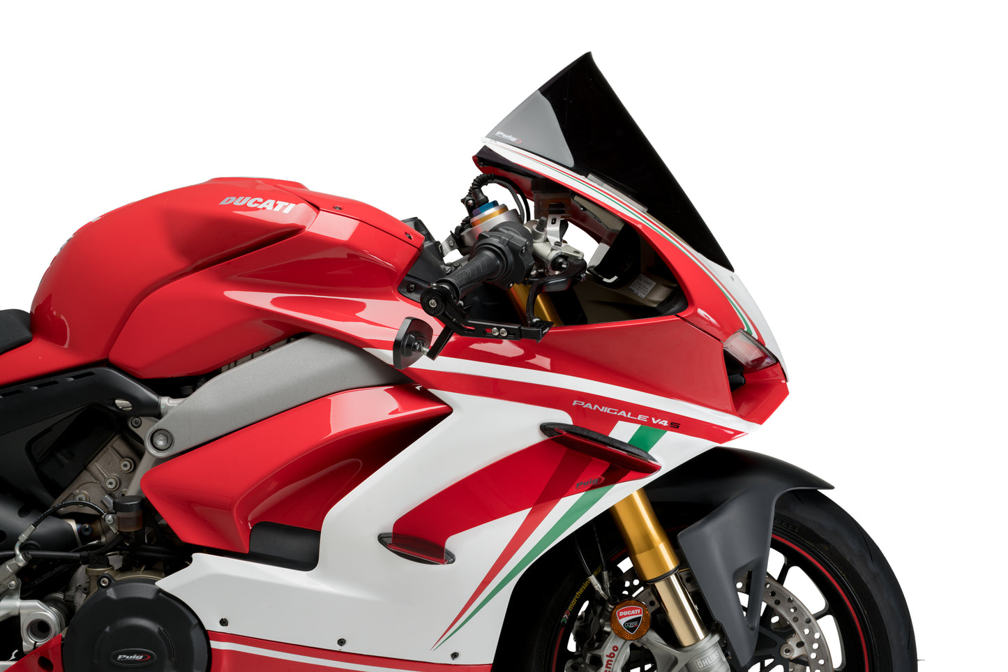 PUIG Downforce Race Side Spoilers (Winglets) for the Ducati Panigale V4 /S (18-19), V2 (20-24) and Supersport 950 (2021+)