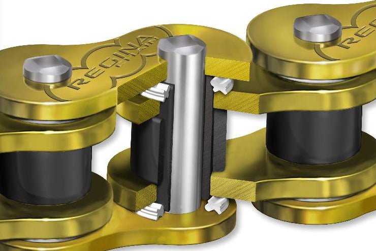 Regina HPE Chain - High Perfomance Endurance - NO LUBRICATION Superbike / Supersport / Touring Chain!!! 520 and 525 Pitch!!