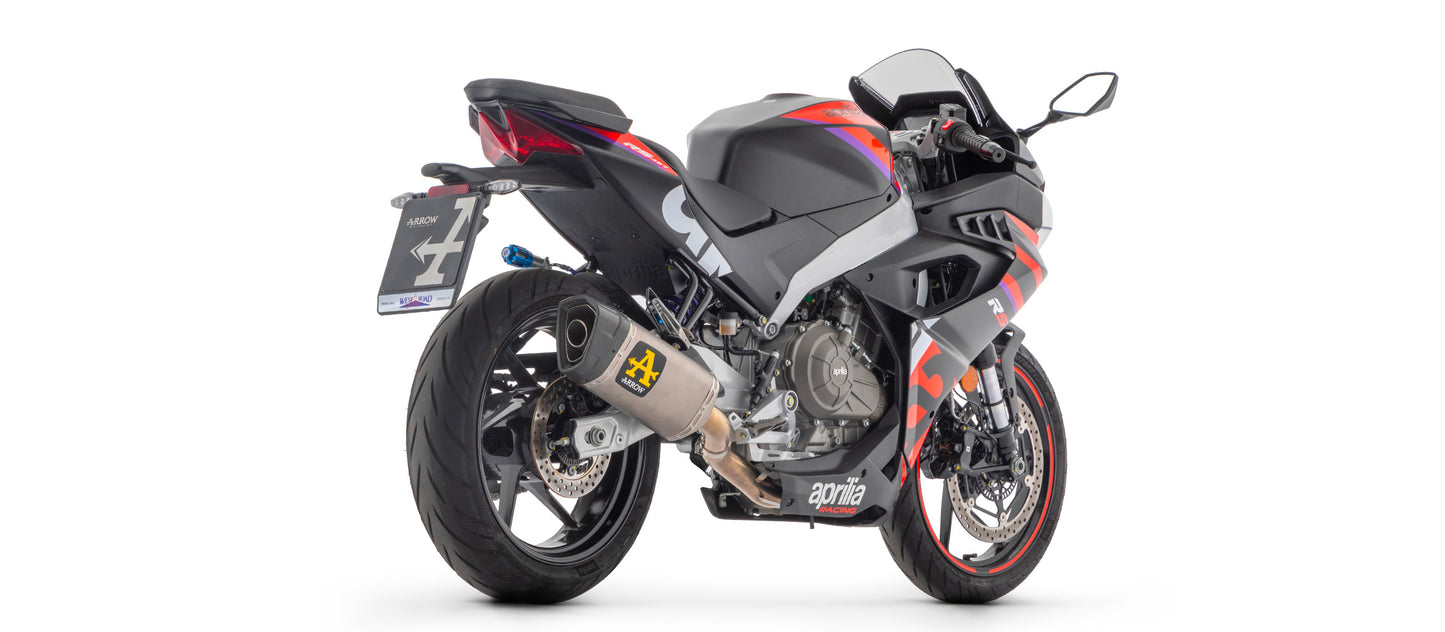Arrow Exhaust for the Aprilia RS 457 (2024+)