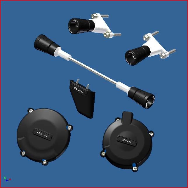 GB Racing Protection Bundle for KTM Superduke 990 '05-14