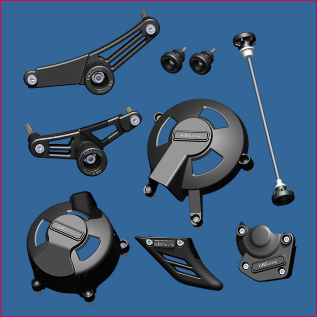 GB Racing Protection Bundle (Swingarm Spools 6mm) for Triumph Daytona 675 '06-10 & Street Triple '07-10