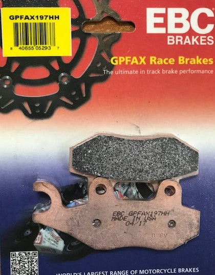 EBC Brakes GPFAX Sintered Road Race Brake Pads Front - GPFAX197HH