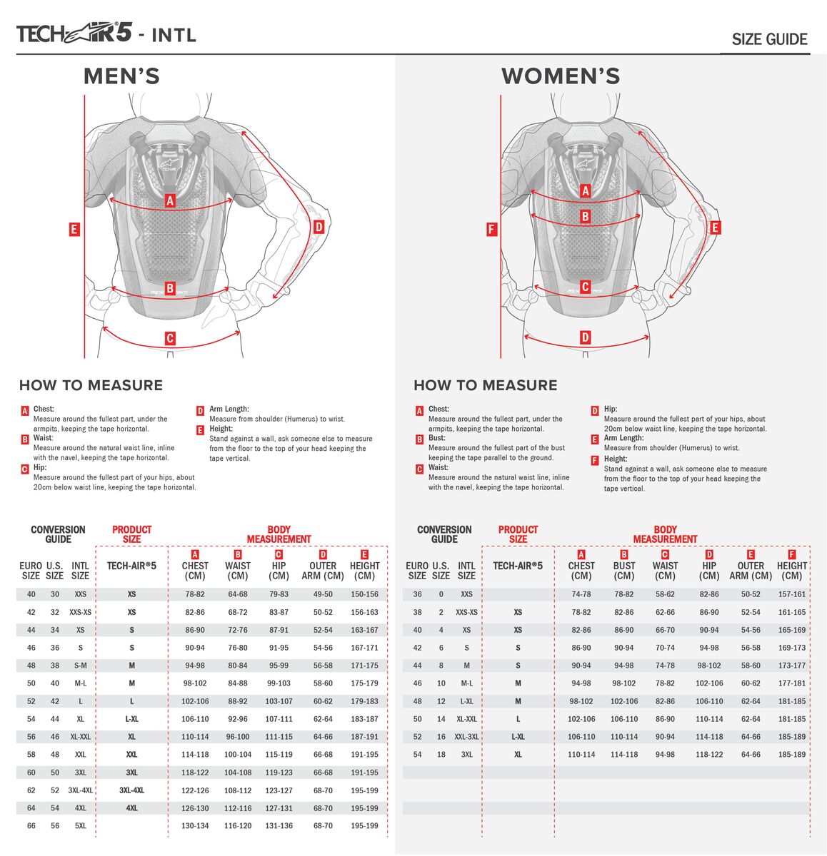 Alpinestars Tech-Air 3 Stella (Ladies) Lightweight Vest Stand Alone Airbag System