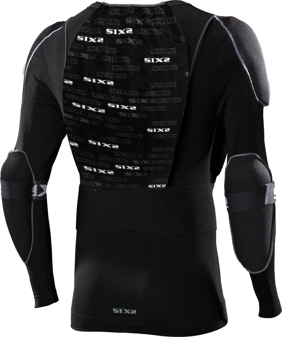 SIX2 Long-sleeve Protective Base Layer with Removable Protectors