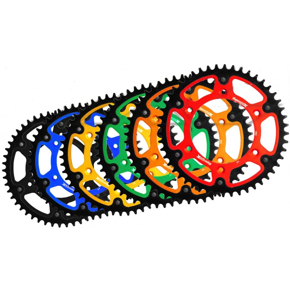 Supersprox Stealth CUSTOM Rear Sprocket for Motorcycles with Dual Sided Swingarm - OE and Aftermarket wheels