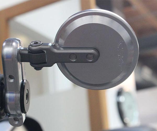CRG Blindsight LS (Lanesplitter) Folding 2 inch Round Bar End mirror