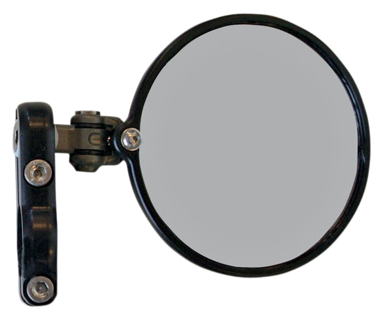 CRG Hindsight LS (Lanesplitter) Folding 3 inch Round Bar End mirror