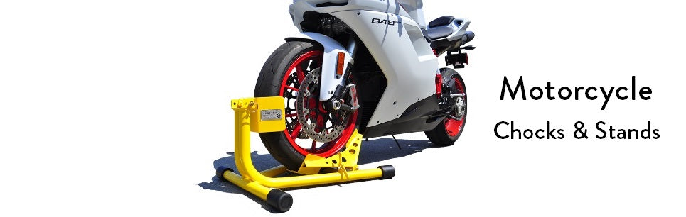 Motorcycle Chocks Stands c