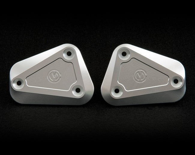 Motocorse Billet Front Brake and Clutch Reservoir Covers for Ducati Multistrada 1100 / 1000, GT1000,  Streetfighter 1098 / 848 and ST3 / ST4