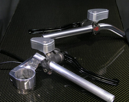 Motocorse 'Teardrop' style Billet Alumiunum Reservoirs For Brembo Radial Clutch Master Cylinders