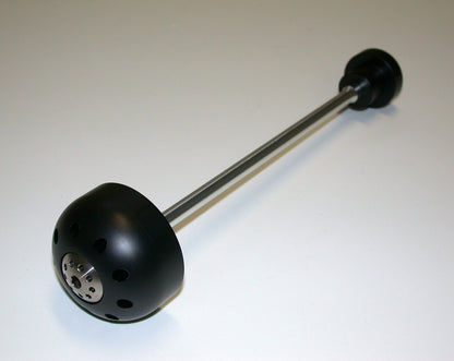 Motocorse Titanium and Delrin Rear axle Slider for Ducati's with Small Single sided Hub