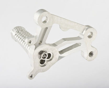 Motocorse Billet Aluminum Rearsets with Titanium Hardware for the Ducati 1198/1098/848