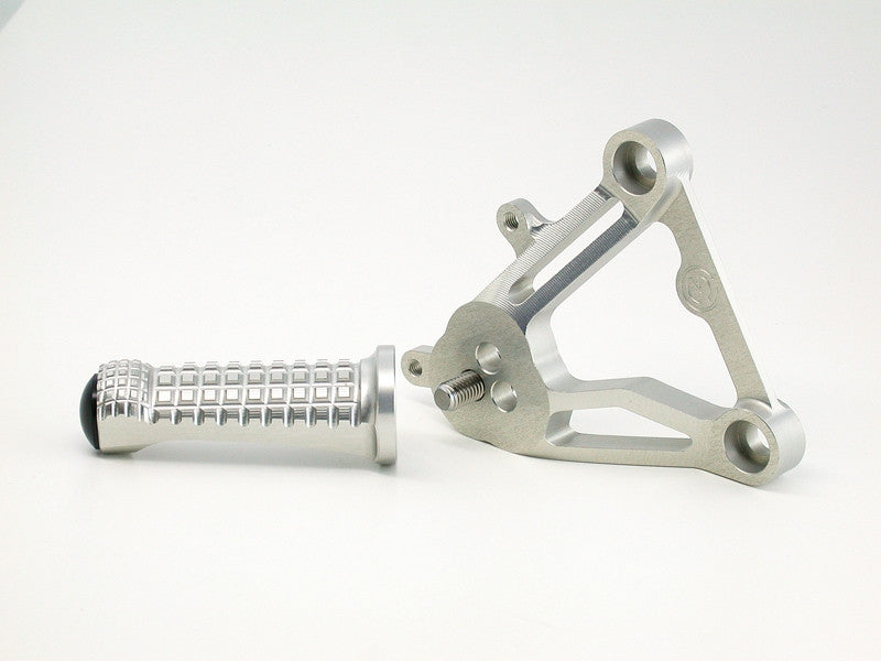 Motocorse Billet Aluminum Rearsets with Titanium Hardware for the Ducati 1198/1098/848