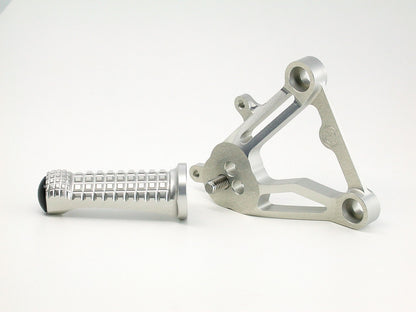 Motocorse Billet Aluminum Rearsets with Titanium Hardware for the Ducati 1198/1098/848