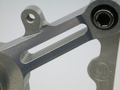 Motocorse Billet Aluminum Rearsets with Titanium Hardware for the Ducati 1198/1098/848