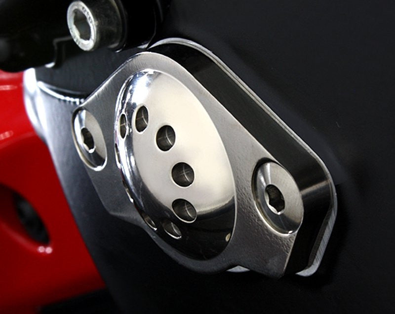 Motocorse Titanium or Aluminum Timing Inspection Cover for Ducati's