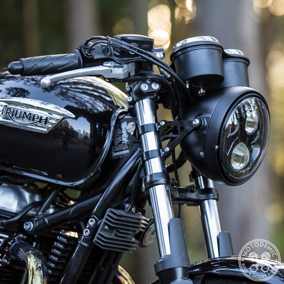 Motodemic Triumph Classics Headlight Brackets