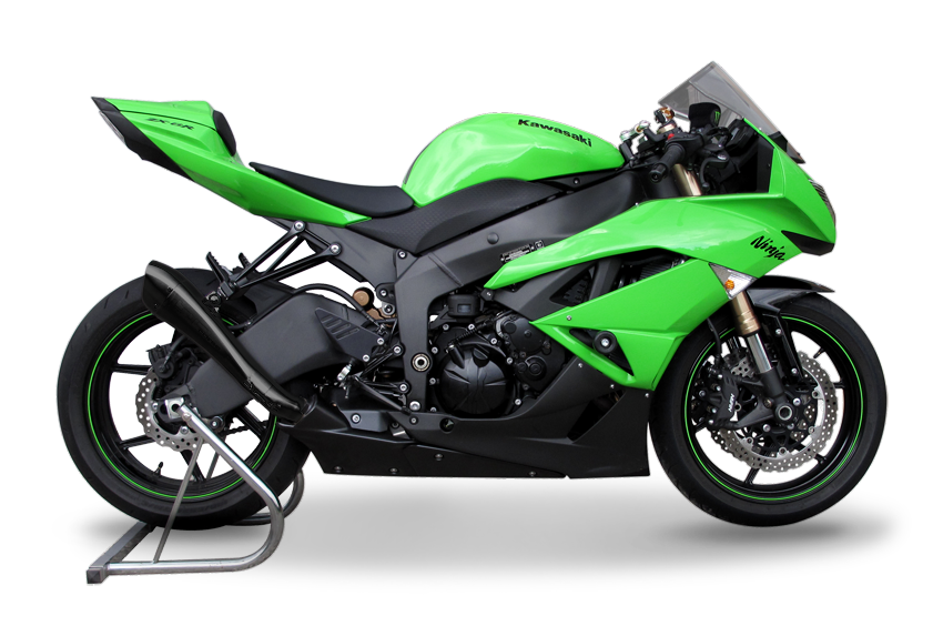 HP CORSE Hydroform Slip-On Exhaust For Kawasaki ZX-6R / 636 (2009-2020)