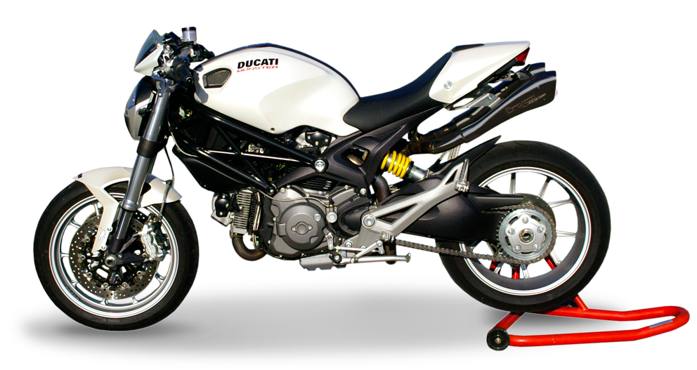 HP CORSE Hydroform Slip-ons For the Ducati Monster 1100 / 796 / 696