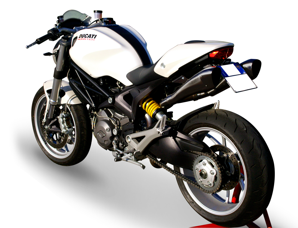 HP CORSE Hydroform Slip-ons For the Ducati Monster 1100 / 796 / 696