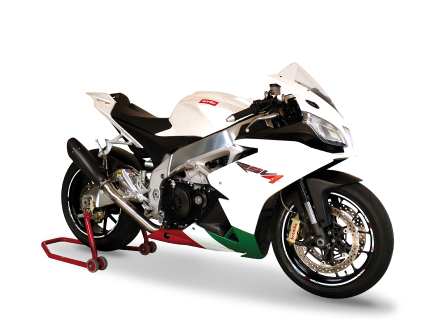 HP CORSE EVOXTREME High Mount Racing Slip-on Exhaust For Aprilla RSV4 (2009-2014)