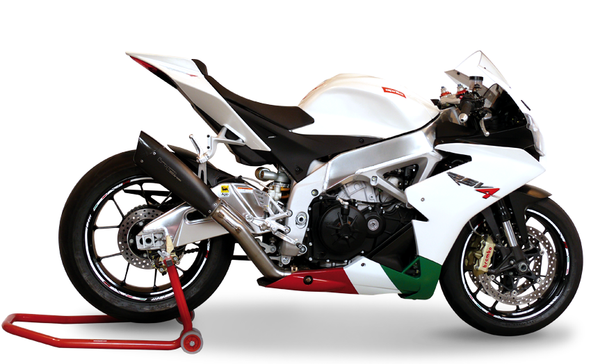 HP CORSE EVOXTREME High Mount Racing Slip-on Exhaust For Aprilla RSV4 (2009-2014)