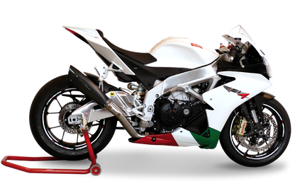 HP CORSE EVOXTREME High Mount Racing Slip-on Exhaust For Aprilla RSV4 (2009-2014)