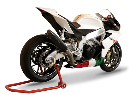 HP CORSE EVOXTREME High Mount Racing Slip-on Exhaust For Aprilla RSV4 (2009-2014)