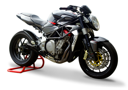 HP CORSE HYDROFORM Single Low Slip-on System For MV Agusta Brutale 750 / 910