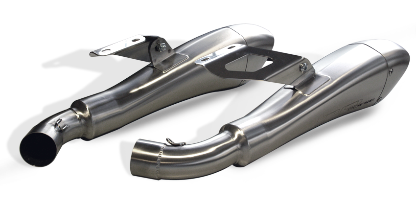 HP CORSE Hydroform Slip-ons For the Ducati Monster 1100 / 796 / 696