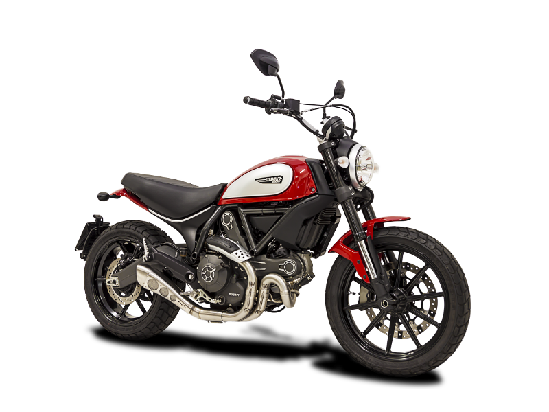 HP CORSE Hydroform Slip On For Ducati Scrambler 800