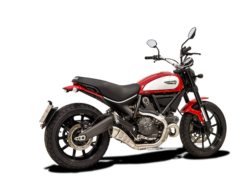 HP CORSE Hydroform Slip On For Ducati Scrambler 800