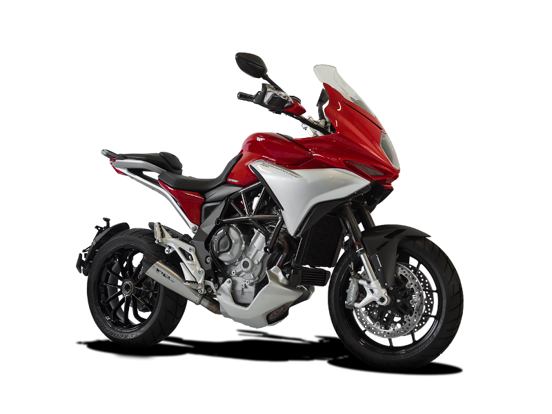 HP CORSE EVOXTREME 310 Slip-on Exhaust with link pipe For MV Agusta Turismo Veloce 800 / RC / Lusso