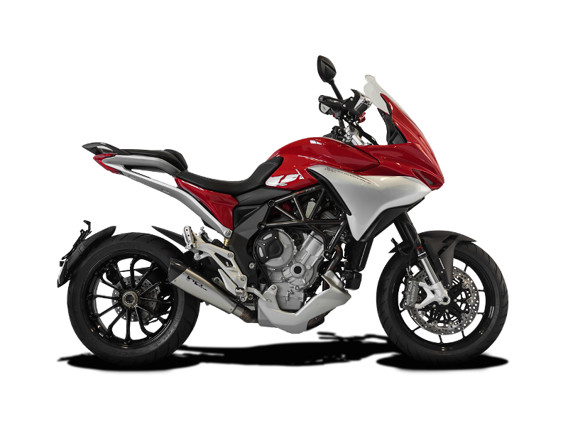 HP CORSE EVOXTREME 310 Slip-on Exhaust with link pipe For MV Agusta Turismo Veloce 800 / RC / Lusso