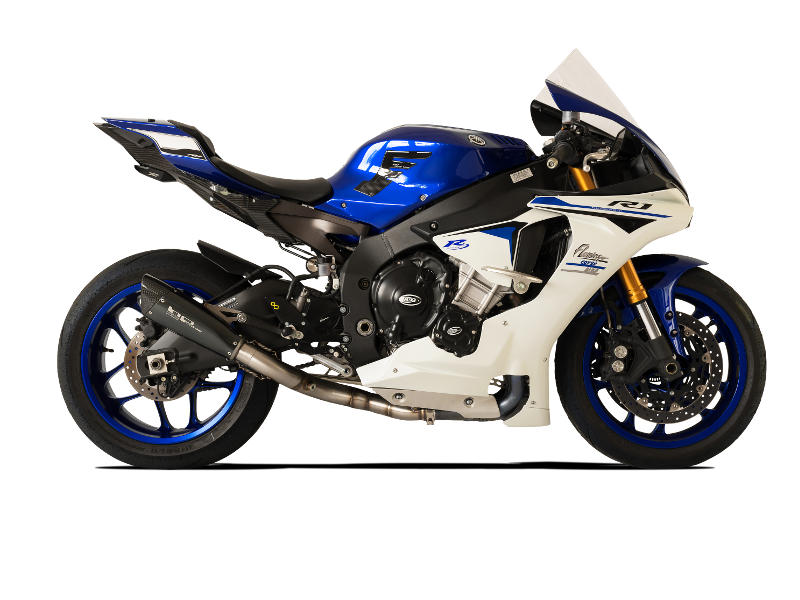 HP CORSE EVOXTREME Racing Slip-on Exhaust with Link Pipe for the Yamaha R1 2015+