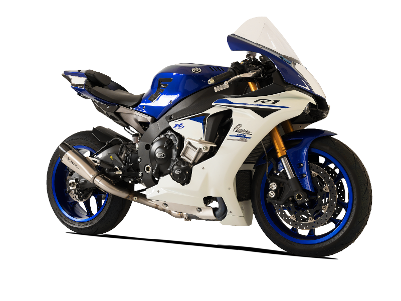 HP CORSE EVOXTREME Racing Slip-on Exhaust with Link Pipe for the Yamaha R1 2015+