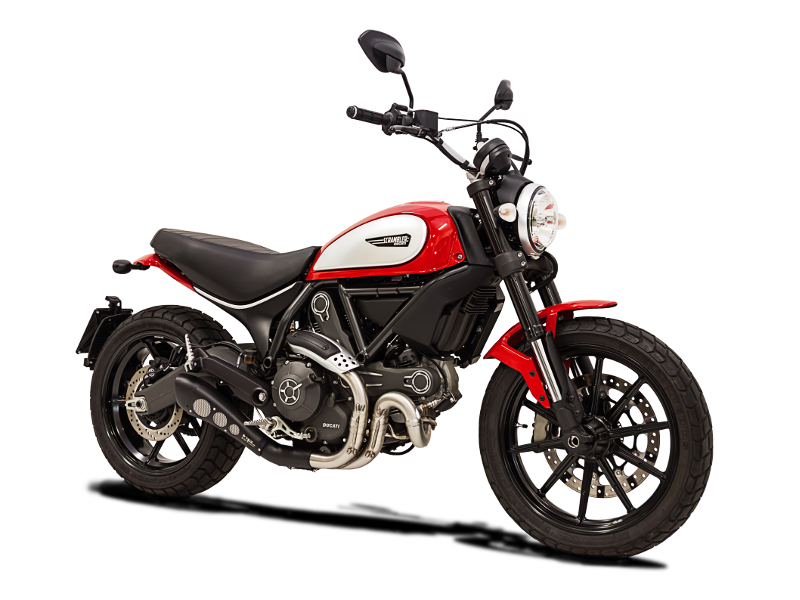 HP CORSE Hydroform Slip On For Ducati Scrambler 800