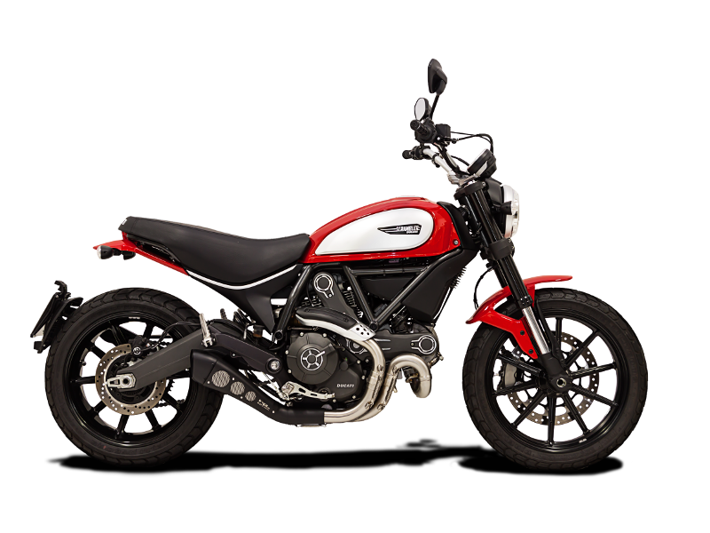 HP CORSE Hydroform Slip On For Ducati Scrambler 800