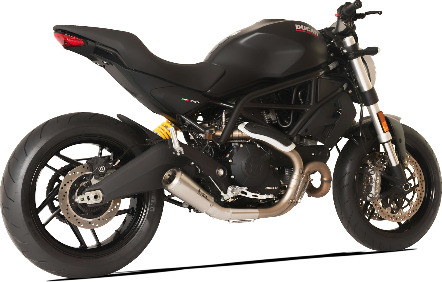 HP CORSE GP07 Slip On For Ducati Monster 797