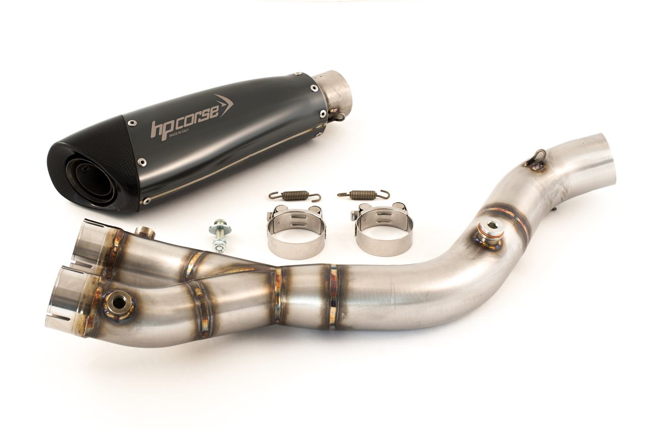 HP CORSE EVOXTREME Racing Slip-on Exhaust with Link Pipe for the Yamaha R1 2015+