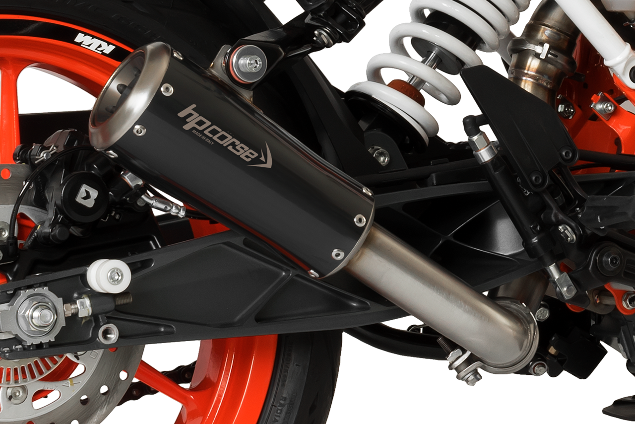 HP CORSE EVOXTREME and GP07 Slip Ons and link pipes For KTM Duke 390