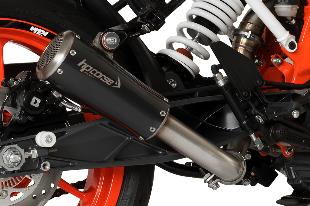 HP CORSE EVOXTREME and GP07 Slip Ons and link pipes For KTM Duke 390