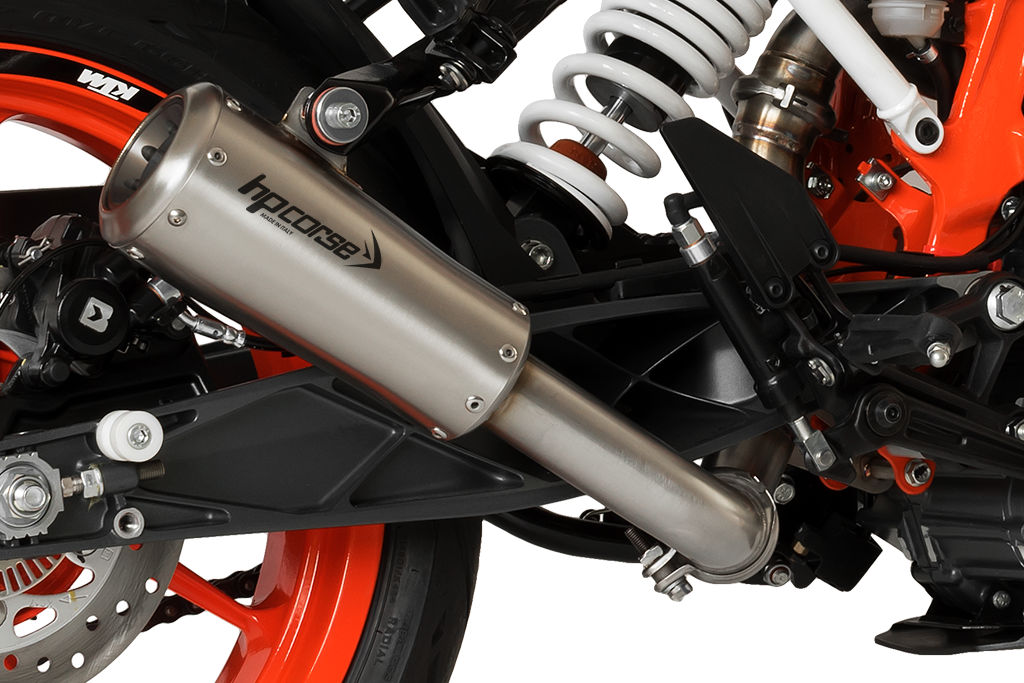 HP CORSE EVOXTREME and GP07 Slip Ons and link pipes For KTM Duke 390