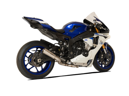 HP CORSE GP07 Racing Slip-on Exhaust with Link Pipe for the Yamaha R1 2015+