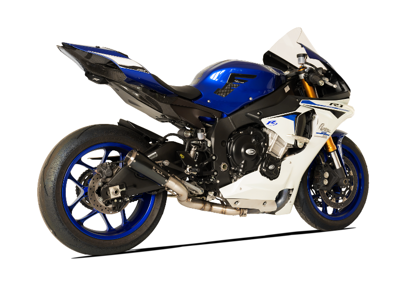 HP CORSE GP07 Racing Slip-on Exhaust with Link Pipe for the Yamaha R1 2015+