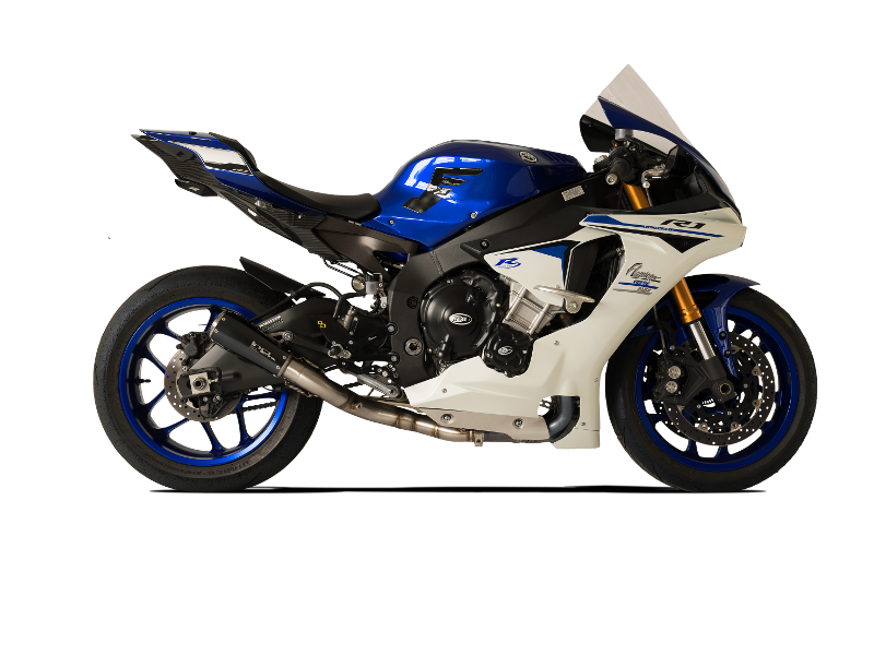 HP CORSE GP07 Racing Slip-on Exhaust with Link Pipe for the Yamaha R1 2015+