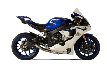 HP CORSE GP07 Racing Slip-on Exhaust with Link Pipe for the Yamaha R1 2015+