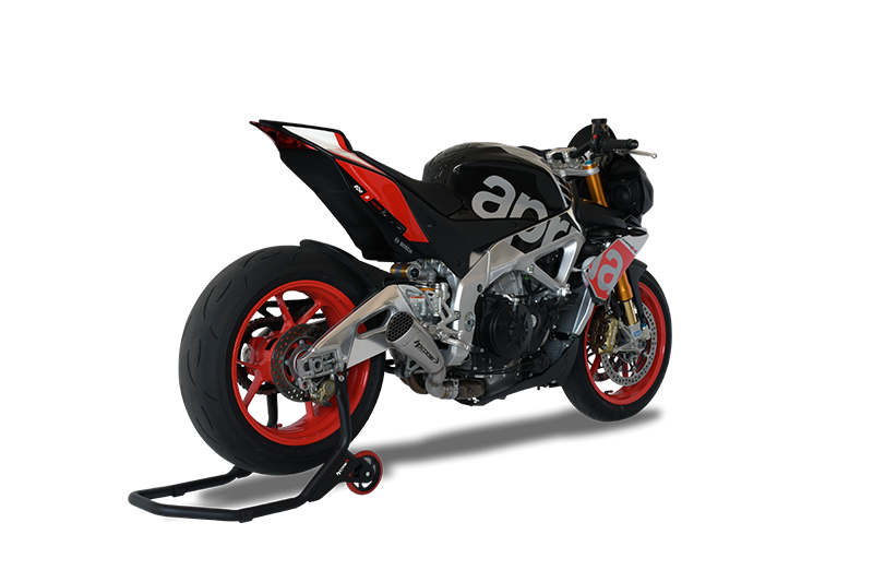 HP CORSE HYDROFORM Slip-on Exhausts with link pipe For Aprilla Tuono V4 (2015-2016)
