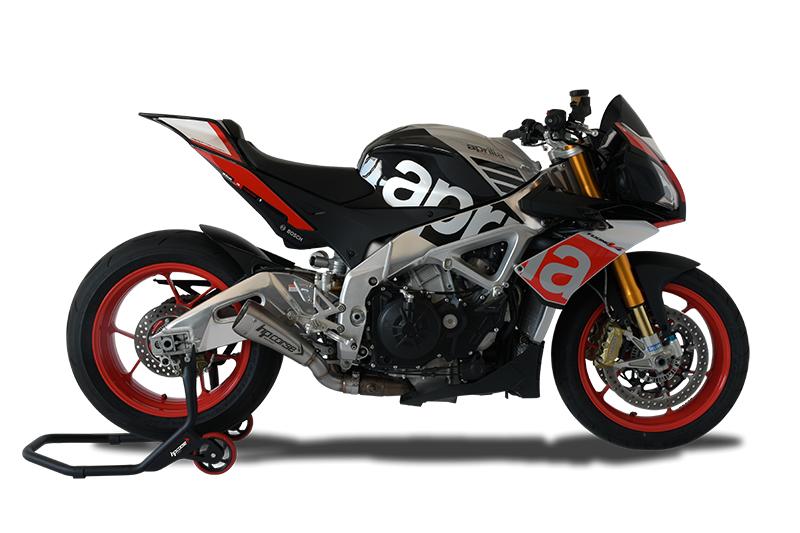 HP CORSE HYDROFORM Slip-on Exhausts with link pipe For Aprilla Tuono V4 (2015-2016)