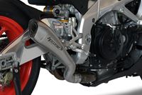 HP CORSE HYDROFORM Slip-on Exhaust with link pipe For Aprilla Tuono V4 (2011-2014)